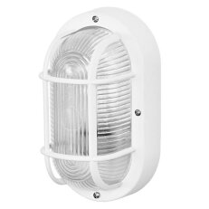Bulkhead Essential Oval E27 White OSRAM 4058075845565