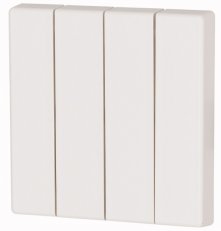 Eaton 126050 Kryt RF tlačítka 4x1/4 55x55mm, Bílá CWIZ-04/01