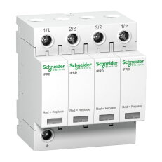 Svodič přepětí, Acti9, iPRD40r, modulární, 4P, IT, 460V, s odnímatelnou patronou