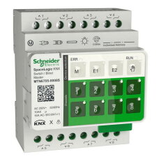 SpaceLogic KNX, spínací/žaluziový, 8x 10AX/16AC1, Secure, Master MTN6705-0008S