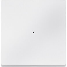 Klapka, Merten System M, pro tlačítkový modul 1násobný, polar white, matný plast