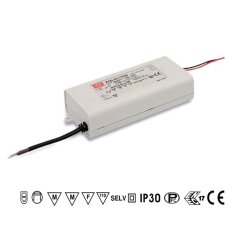 Napájecí zdroj pro LED 60W 1400mA MEAN WELL PCD-60-1400B