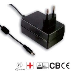 Síťový adaptér MEDICAL  25W 9V 2770mA MEAN WELL GSM25E09-P1J