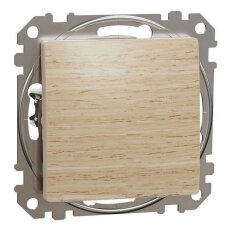 Spínač jednopólový ř.1, Bříza,Sedna Design/Elements SCHNEIDER SDD180101U