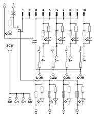 Pasivní modul UM-FLK10/AI/FU/ROC800 PHOENIX CONTACT 2905935