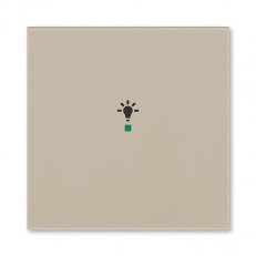 ABB Levit Kryt 1násobný symbol osvětlení macchiato 6220H-A01001 18