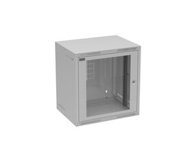 Nástěnný nýtovaný rozvaděč GrandN 12U s prosklenými dveřmi,hl.450mm 83000785