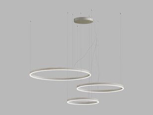 Závěsné svítidlo LED2 CIRCLE SET 3 P-Z, N ZIGBEE TW 136W 2700K-4000K matný nikl