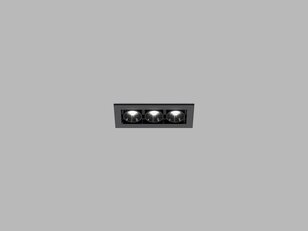 Zápustné svítidlo LED2 RIVA MINI 3, B DALI TW/PUSH TW 6W 3000K-4000K UGR černá