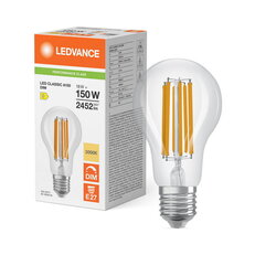 Světelný zdroj LED CLASSIC A DIM P 18W 830 Clear E27 LEDVANCE 4099854777639