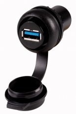 Eaton M22S-USB Konektor USB 3.0 A/A, kroužek černý