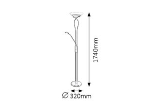 Gamma trend E27 2x 15W + G9 1x 40W IP20 bílá RABALUX 4555