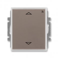 Spínač žaluziový sRF přijímačem868MHz 3299E-A33108 26 lungo/mléčná bílá Time ABB