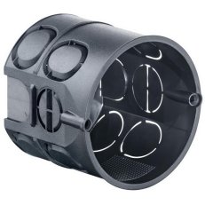 Krabice odbočná spojovací bez podpory hloubka 63mm pod omítku KAISER 1550-00