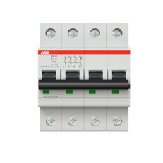 S204M-K3 4 fázový jistič 3 A char. K 10kA ABB 2CDS274001R0317