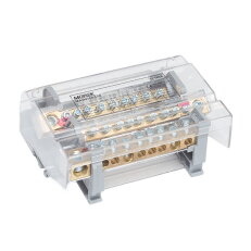 Distribuční blok MOBLOCK MAB 160A-9 (4 pól), 1x50+2x35+6x16mm2 MOREK MAB4160A18