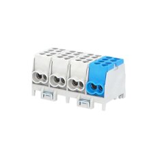 Svorkovnice rozbočovací HLAK 25 4/8 S 100A 4pól. AL/CU IP20 3xŠ/M na DIN 1000421