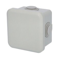 Krabice AcquaBOX 3026 IP65 78x78x50mm montáž na povrch plné víko FAMATEL