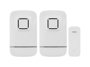 Bezdrátový domovní zvonek PIEZO BELL SET do zásuvky bezbateriové tlačítko