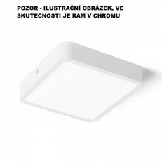HUE SQ 17 stropní chrom 230V LED 18W 3000K RENDL R12812