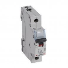 TX3 JISTIČ, 1 PÓLOVÝ, CHAR. B, 10A 6000A LEGRAND 403355