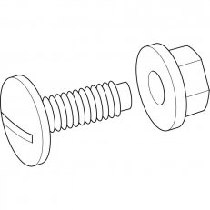 PVC-U ŠROUB A MATKA M8X20 LEGRAND 637953