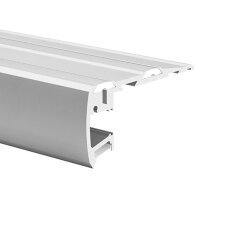 LED hliníkový profil KLUŚ STEP stříbrná 1m /18042_1m/ ALUMIA A18042A_1