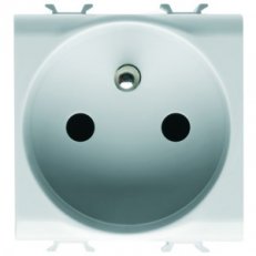 Zásuvka FR 2M 2P+E 16A bílá GEWISS GW10247