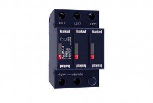 Svodič rázového přepětí HSA-385/3+0 SPD typ 2+3 HAKEL 24560