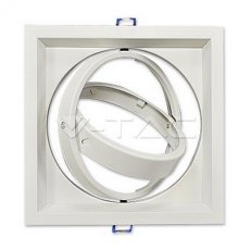 1 x AR111 Housing White,  VT-7221