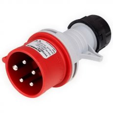 CEE-vidlice, s měničem fází, 5-pólová, 16A, 400V, IP44 SCHRACK YY734516--