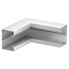 Vnitřní roh OBO GA-SI90130RW pro kanál Rapid 80 90x130mm čistě bílá Hliník Alu