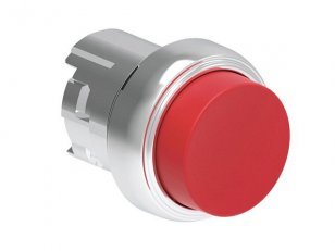 Lovato LPSB204 Tlačítko s návratem kovové d22mm vystouplé červené