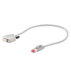 Měděný datový kabel PRO CAB SUBD-RJ45 0.5M WEIDMÜLLER 2578530000