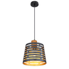 Závěsné svítidlo ABLONA černá 1xE27, max. 60W 230V GLOBO 15451H