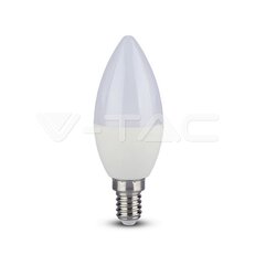 LED žárovka V-TAC 5.5W E14 C37 svíčka 6400K CRI95+ , VT-2226