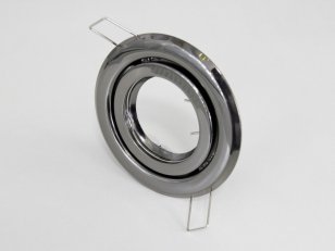 TLZ-R55Výkl-GM černý chrom podhledový rámeček T-LED 10420