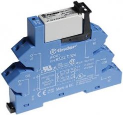 Vazební člen, 2P/8A, 24V DC, BS, LED_EMC FINDER 38.62.7.024.0050