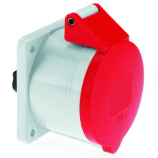 Zásuvka vestavná 32A 5p 400V IP44 6h BALS 1333