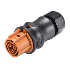 zásuvka na kabel gesis RST, 3-pól, průchodka 6-10mm, šroubové svorky, hnědá