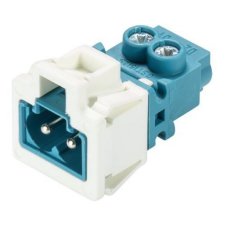 vidlice vestavná, 2-pól, gesis mini, barva modrá, code 2 WIELAND 91.922.9453.0