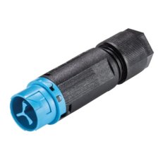 vidlice na kabel 3-pól, RST16i3, kabel 5-9,5mm, světle modrá