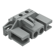 Pružinová svorkovnice THT úhlová 5 mm šedá 2pól. WAGO 232-232/047-000