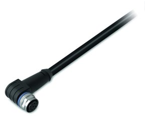 Kabel pro senzor/akční člen Zásuvka M12A  úhlová 4pól. WAGO 756-5302/040-200