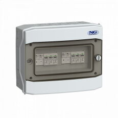 Fotovoltaický rozvaděč ASABOX pro 2 stringy, DC 1000V, IP65 FVE 51 6648.01