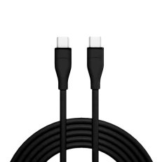 USB-C 3.1 kabel, USB-C konektor - USB-C konektor, silikon, 1m SOLIGHT SSC1701-S