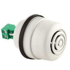 Pultová signalizace  BEBIP 240 V, AC, IP55, 82 dB, M12, světle šedá, 1 tón 38006