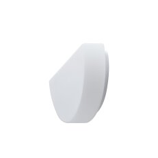 Přisazené svítidlo se skleněným stínidlem OSMONT NARA 1 10W IP43 E27 PIR bílá