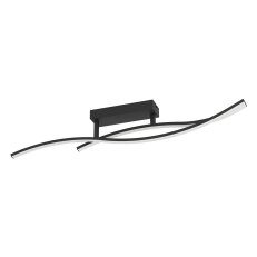Stropní svítidlo GRISOLIA LED černá/bílá 12W IP20 EGLO 901206