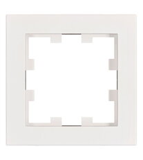 Krycí rámeček 1násobný, bílý SCHRACK EV105301--